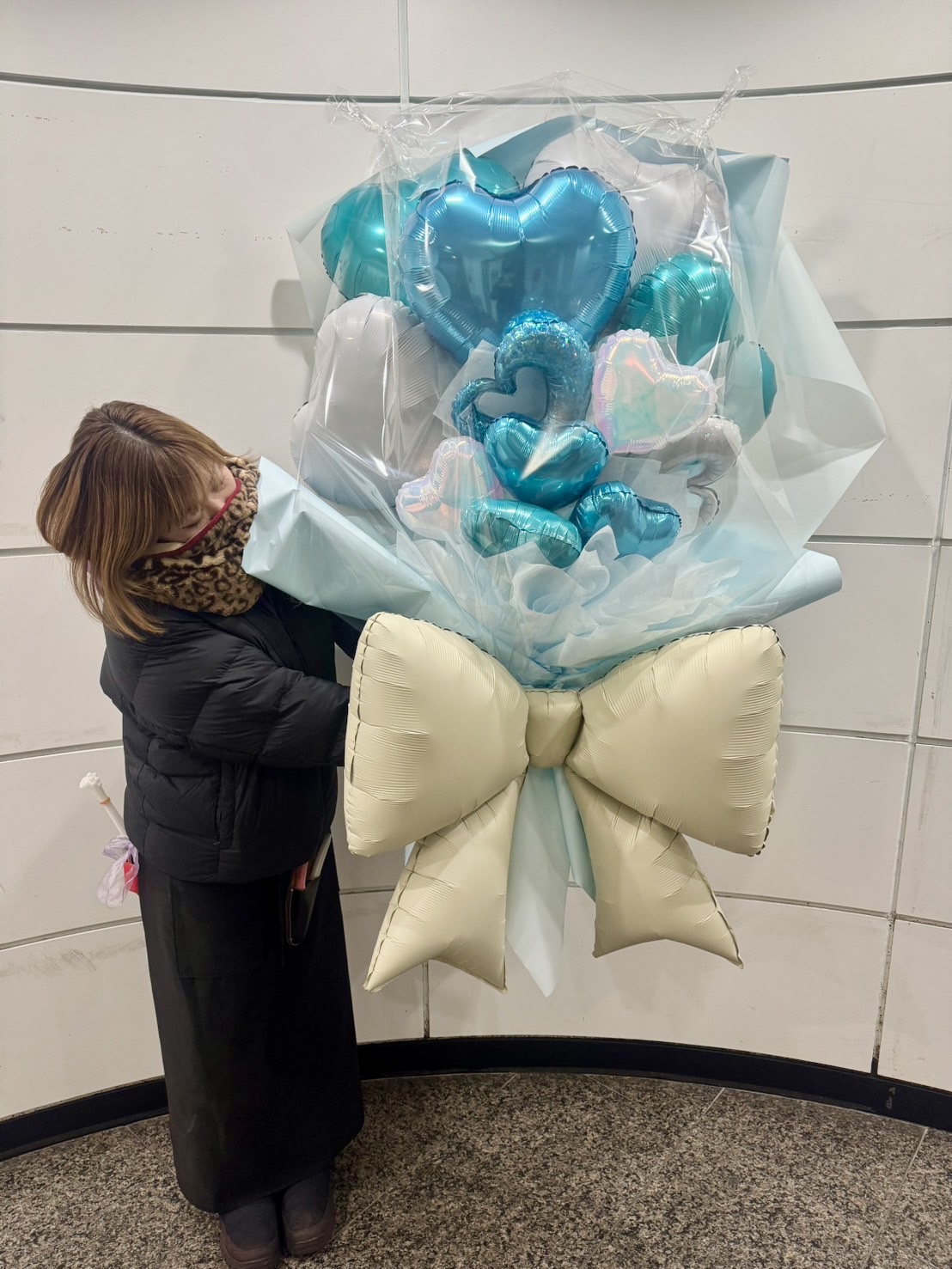 BIGリボンバルーンブーケ