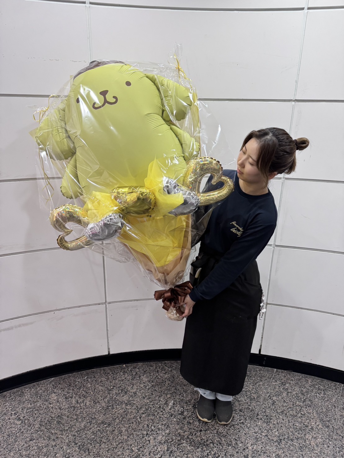 サンリオバルーンブーケ　ポムポムプリン